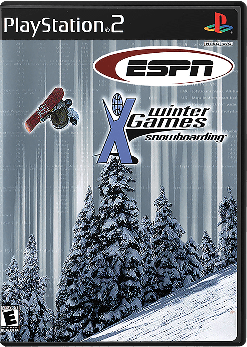 Winter X-Games Snowboarding box art for Playstation 2